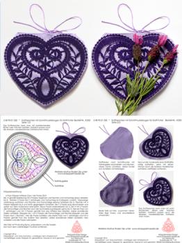 332 Klppelbrief Duftherzchen Lavendel