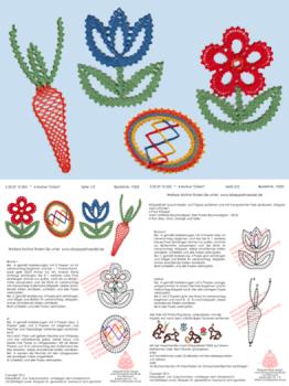 323 Klppelbrief 4 kleine Motive Ostern"