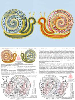 321 Klppelbrief Moni-Schnecke und Gustav-Schnecke