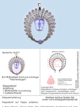 317 Klppelschmuck Bastelset  Veilchenbogen