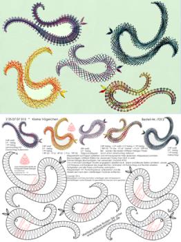 313 Klppelbrief Kleine Vgelchen