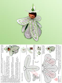 197 Bastelset Frhlingselfe "Schneeglckchen"