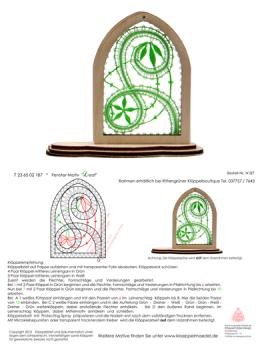 187 Klppelbrief Fenster Leaf