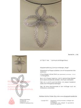 146 Klppelbrief Schmuck-Anhnger "Kreuz