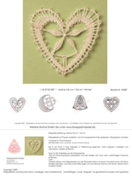 087 Klppelbrief 4 Mini-Motive Motive Weihnachten