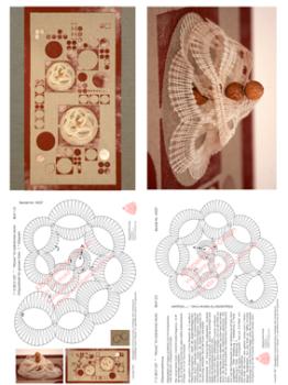 037 Klppelbrief Keilrahmenbild "Waves"