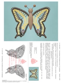029 Klppelbrief Schmetterling "Schwalbenschwanz" fr Holzkrper