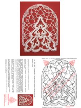 005 Klppelbrief Fensterbild "Tannenbaum"