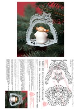 004 Klppelbrief Baumschmuck "Sternenwlkchen"