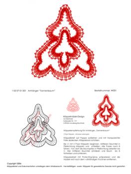001 Klppelbrief Baumschmuck "Tannenbaum"
