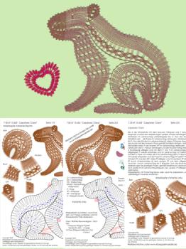 655 Klppelbrief Capybara "Clara"