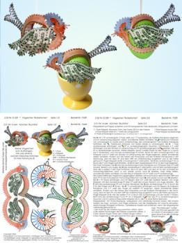 644 Klppelbrief Vgelchen Buchfink"