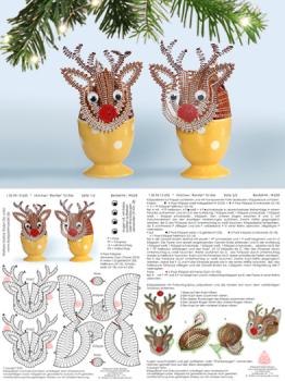 633 Klppelbrief Htchen Rentier" fr Eier