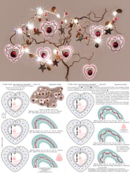 632 Klppelbrief Baumbehang "Herzelieb"
