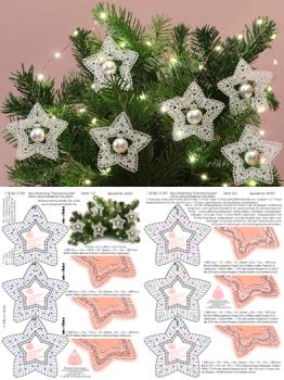595 Klppelbrief Baumbehang "Sternenzauber"