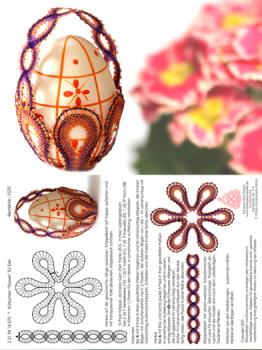 570 Krbchen "Flower" fr ein Ei oder kleine Geschenke