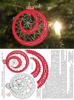 556 Klppelbrief Weihnachtskugel "Nostalgie"