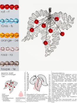 509 Klppelschmuck Bastelset Lilie