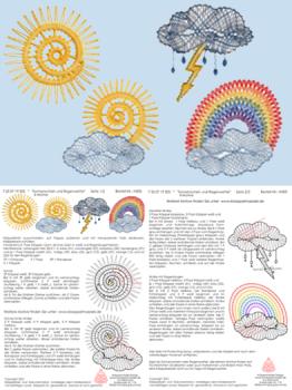505 Klppelbrief 4 Motive "Sonnenschein und Regenwetter"