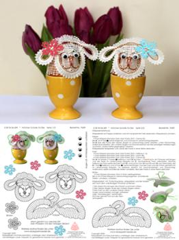 459 Klppelbrief Htchen Schafe" fr Eier