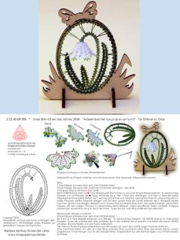 424 Klppelbrief "Mrzenbecher" - Blmchen des Jahres 2018