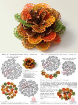 410 Klppelbrief "Kleine Fcherspiralen"