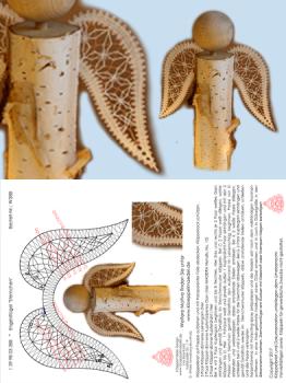 388 Klppelbrief Engelsflgel Sternchen"