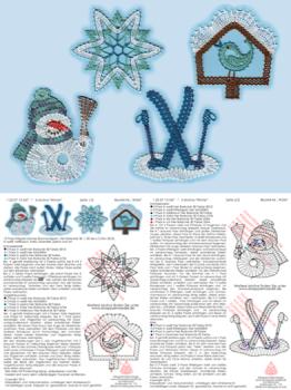 347 Klppelbrief 4 Motive Winter"