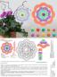 Preview: 648 Bastelset Anhänger / Blumenstecker "Zirkelblumen"