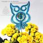 Preview: 333 Bastelset   Blumenstecker „Eule"