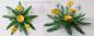 Preview: 328 Klöppelbrief  „Maiblumen"- Blüten und Blätter für Teelichthalter