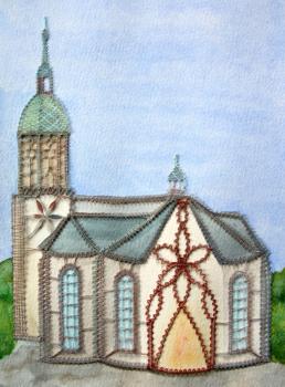 208 Klöppelbrief „St. Annenkirche“ Annaberg-Buchholz