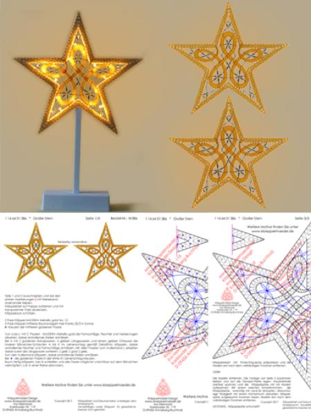 386 Klöppelbrief„Großer Stern"